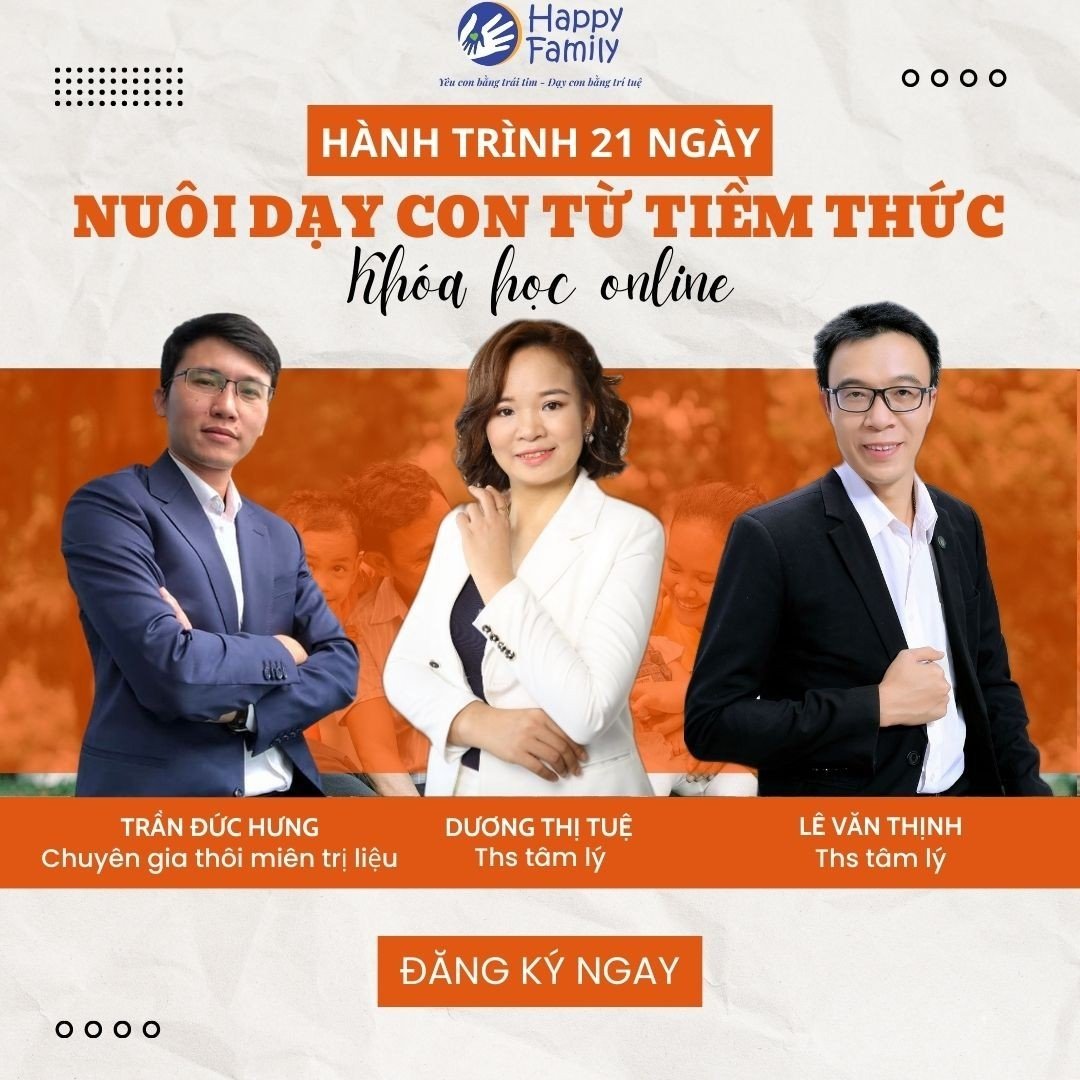 21 NGÀY NUÔI DẠY CON TỪ TIỀM THỨC